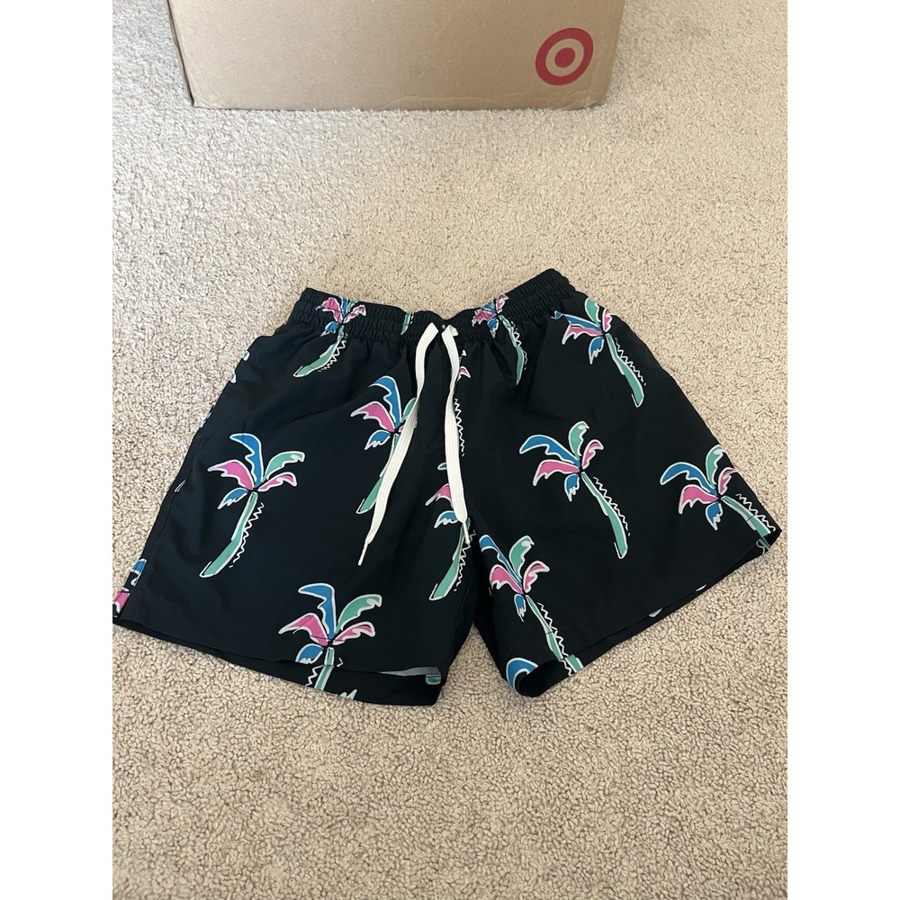 Chubbies‎ Mens The Havana Nights 5.5 Inch Swim Trunks Size Small Palm Trees